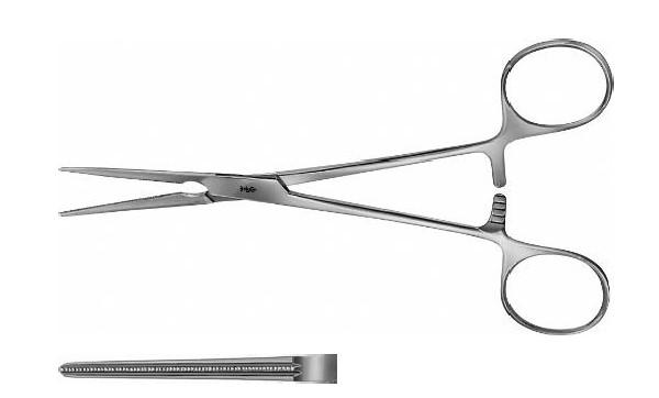 ДЕ’БЕКІ-БЕЙНБРІДЖ АТРАВМАТ. ЗАТИСКАЧ ПРЯМ. 155MM